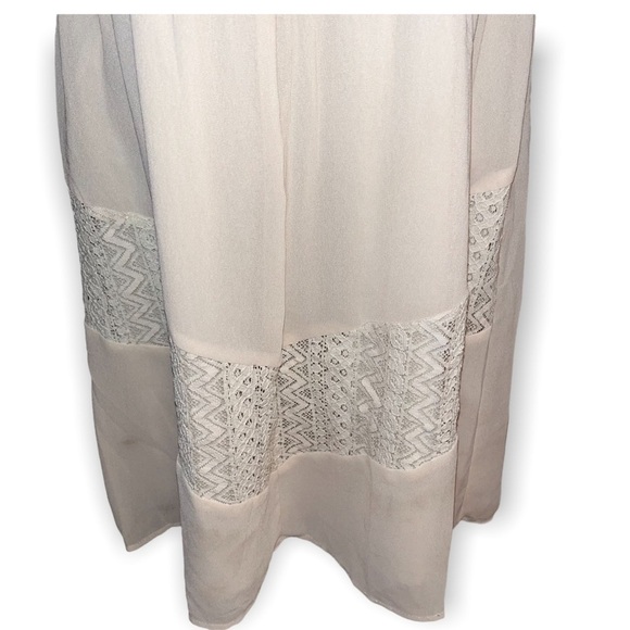 SALE!! Flying Tomato Boho Printed Lace Babydoll Dress Size Small - Picture 4 of 9